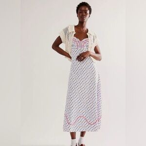 Free People Sweet Hearts Maxi Dress NWT in Medium
